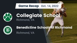 Recap: Collegiate School vs. Benedictine Schools of Richmond 2022