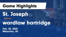 St. Joseph  vs wardlaw hartridge Game Highlights - Feb. 20, 2020