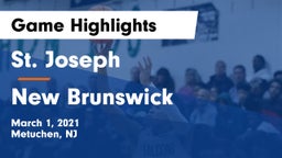 St. Joseph  vs New Brunswick  Game Highlights - March 1, 2021