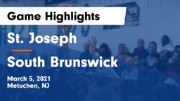 St. Joseph  vs South Brunswick  Game Highlights - March 5, 2021