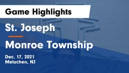 St. Joseph  vs Monroe Township  Game Highlights - Dec. 17, 2021