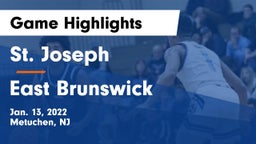 St. Joseph  vs East Brunswick  Game Highlights - Jan. 13, 2022