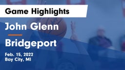 John Glenn  vs Bridgeport  Game Highlights - Feb. 15, 2022