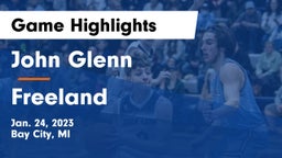 John Glenn  vs Freeland  Game Highlights - Jan. 24, 2023