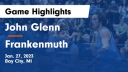 John Glenn  vs Frankenmuth  Game Highlights - Jan. 27, 2023