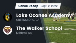 Recap: Lake Oconee Academy vs. The Walker School 2022