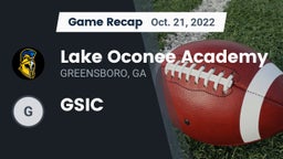 Recap: Lake Oconee Academy vs. GSIC 2022