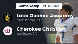Recap: Lake Oconee Academy vs. Cherokee Christian  2023