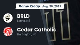 Recap: BRLD vs. Cedar Catholic  2019