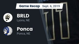 Recap: BRLD vs. Ponca  2019