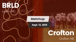 Matchup: BRLD vs. Crofton  2019