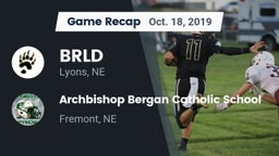Recap: BRLD vs. Archbishop Bergan Catholic School 2019
