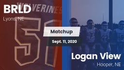 Matchup: BRLD vs. Logan View  2020