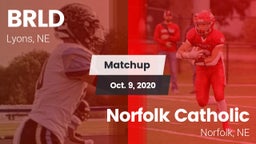 Matchup: BRLD vs. Norfolk Catholic  2020