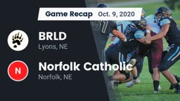 Recap: BRLD vs. Norfolk Catholic  2020