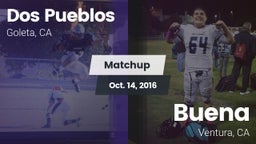 Matchup: Dos Pueblos High vs. Buena  2016