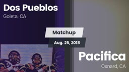 Matchup: Dos Pueblos High Sch vs. Pacifica  2018