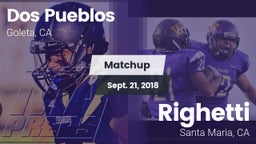 Matchup: Dos Pueblos High Sch vs. Righetti  2018