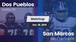 Matchup: Dos Pueblos High Sch vs. San Marcos  2019