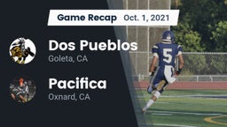 Recap: Dos Pueblos  vs. Pacifica  2021