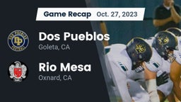 Recap: Dos Pueblos  vs. Rio Mesa  2023
