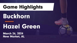 Buckhorn  vs Hazel Green  Game Highlights - March 26, 2024