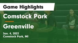 Comstock Park  vs Greenville  Game Highlights - Jan. 4, 2022