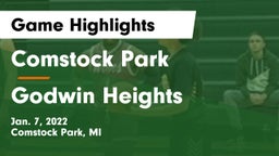 Comstock Park  vs Godwin Heights  Game Highlights - Jan. 7, 2022