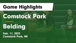 Comstock Park  vs Belding  Game Highlights - Feb. 11, 2022