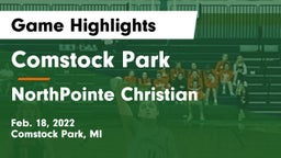 Comstock Park  vs NorthPointe Christian  Game Highlights - Feb. 18, 2022