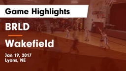 BRLD vs Wakefield  Game Highlights - Jan 19, 2017