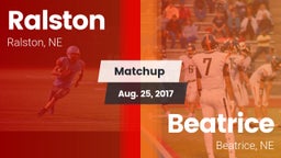 Matchup: Ralston  vs. Beatrice  2017