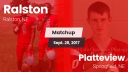 Matchup: Ralston  vs. Platteview  2017