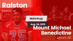 Matchup: Ralston  vs. Mount Michael Benedictine 2018