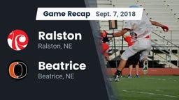 Recap: Ralston  vs. Beatrice  2018