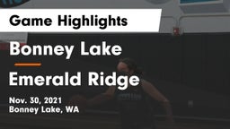 Bonney Lake  vs Emerald Ridge Game Highlights - Nov. 30, 2021