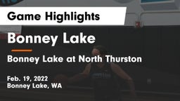 Bonney Lake  vs Bonney Lake at North Thurston Game Highlights - Feb. 19, 2022