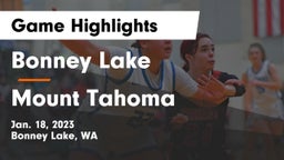 Bonney Lake  vs Mount Tahoma  Game Highlights - Jan. 18, 2023