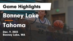 Bonney Lake  vs Tahoma  Game Highlights - Dec. 9, 2023