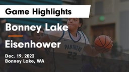 Bonney Lake  vs Eisenhower  Game Highlights - Dec. 19, 2023