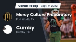 Recap: Mercy Culture Preparatory vs. Cumby  2022
