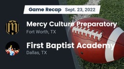 Recap: Mercy Culture Preparatory vs. First Baptist Academy 2022