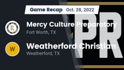 Recap: Mercy Culture Preparatory vs. Weatherford Christian  2022