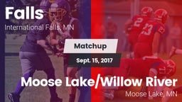 Matchup: Falls  vs. Moose Lake/Willow River  2017