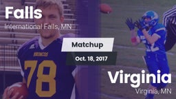 Matchup: Falls  vs. Virginia  2017