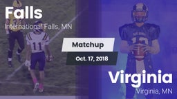 Matchup: Falls  vs. Virginia  2018
