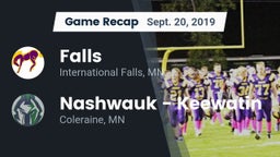 Recap: Falls  vs. Nashwauk - Keewatin  2019