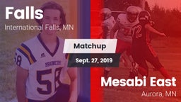 Matchup: Falls  vs. Mesabi East  2019