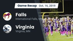 Recap: Falls  vs. Virginia  2019