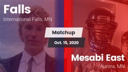 Matchup: Falls  vs. Mesabi East  2020